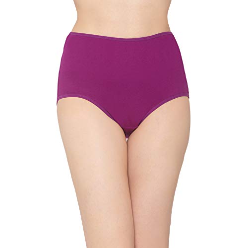 MomToBe Women's Cotton High Waist Multicolor Pregnancy Panty/Maternity Underwear/Pregnancy Underwear/Maternity Panties Over Bump Combo-(Pack of 3, Multicolour) - Image 4