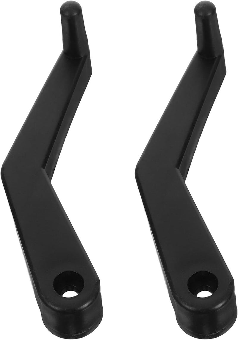 2pcs Anti-Slip Wheel Measuring Tool Handles with Plastic Balance Caliper Cranks for Car Tire Balancing Machines, Ergonomic Tire Width Distance Measurement Ruler for Automotive - Image 1