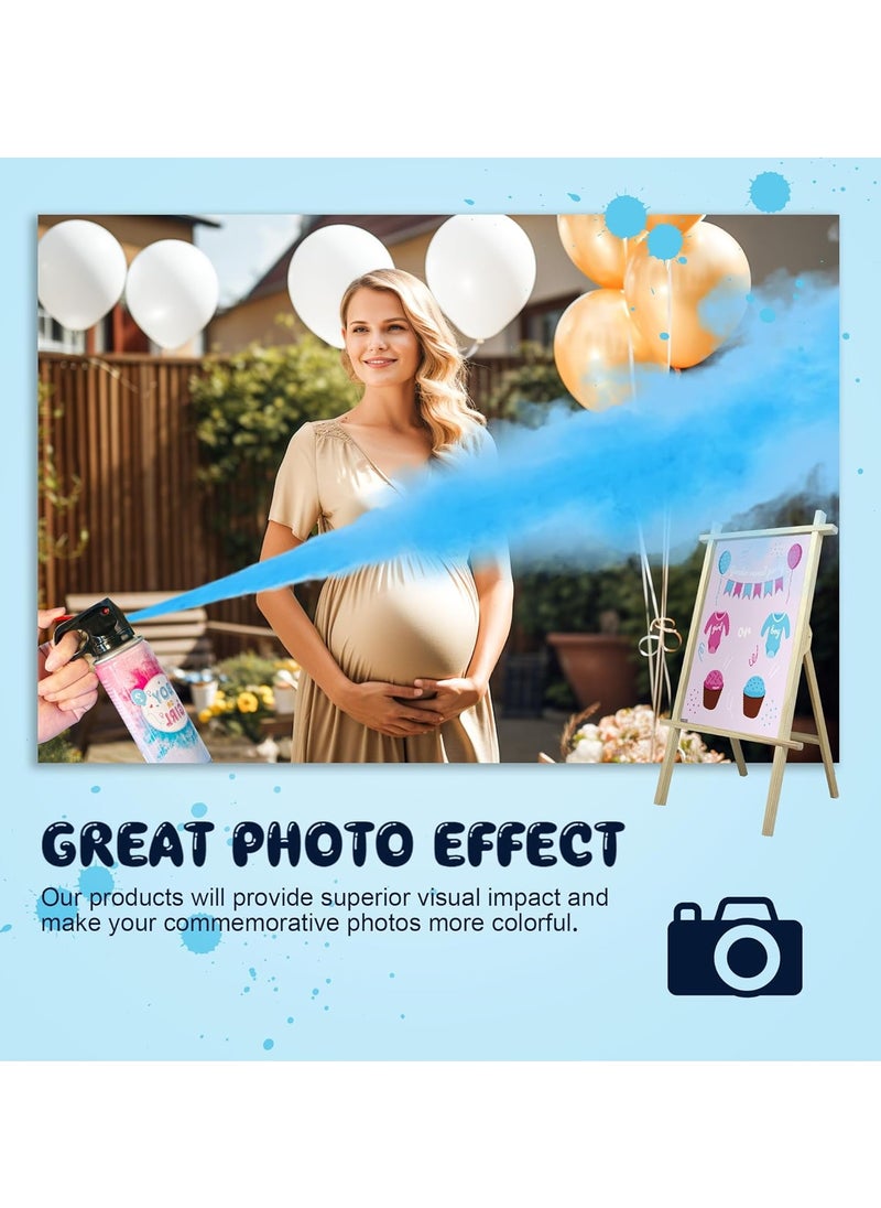 Generic - Fire extinguisher shaped powder spray reveals the baby's gender for a baby shower in blue - Image 1