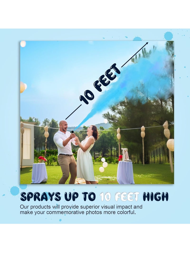Generic - Fire extinguisher shaped powder spray reveals the baby's gender for a baby shower in blue - Image 1