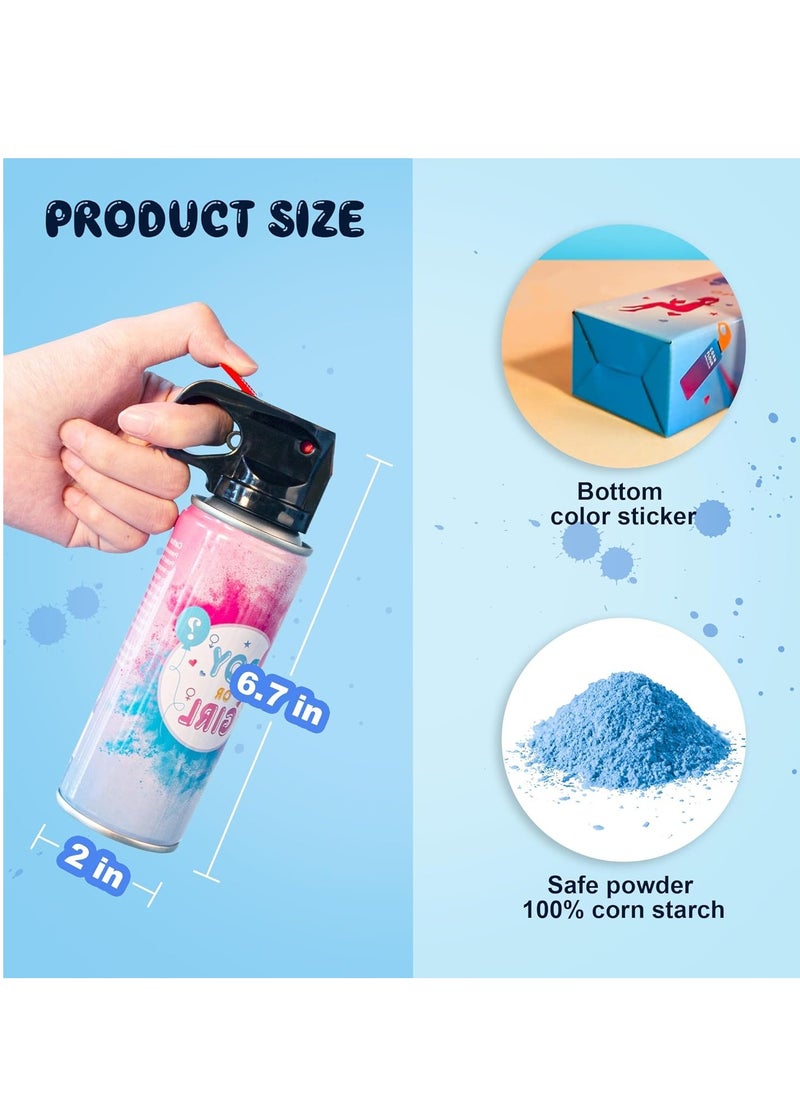 Generic - Fire extinguisher shaped powder spray reveals the baby's gender for a baby shower in blue - Image 1