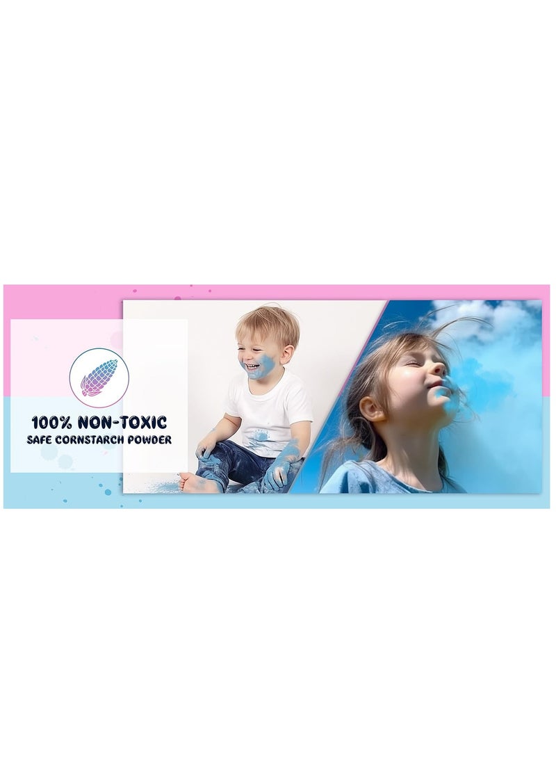 Generic - Fire extinguisher shaped powder spray reveals the baby's gender for a baby shower in blue - Image 1