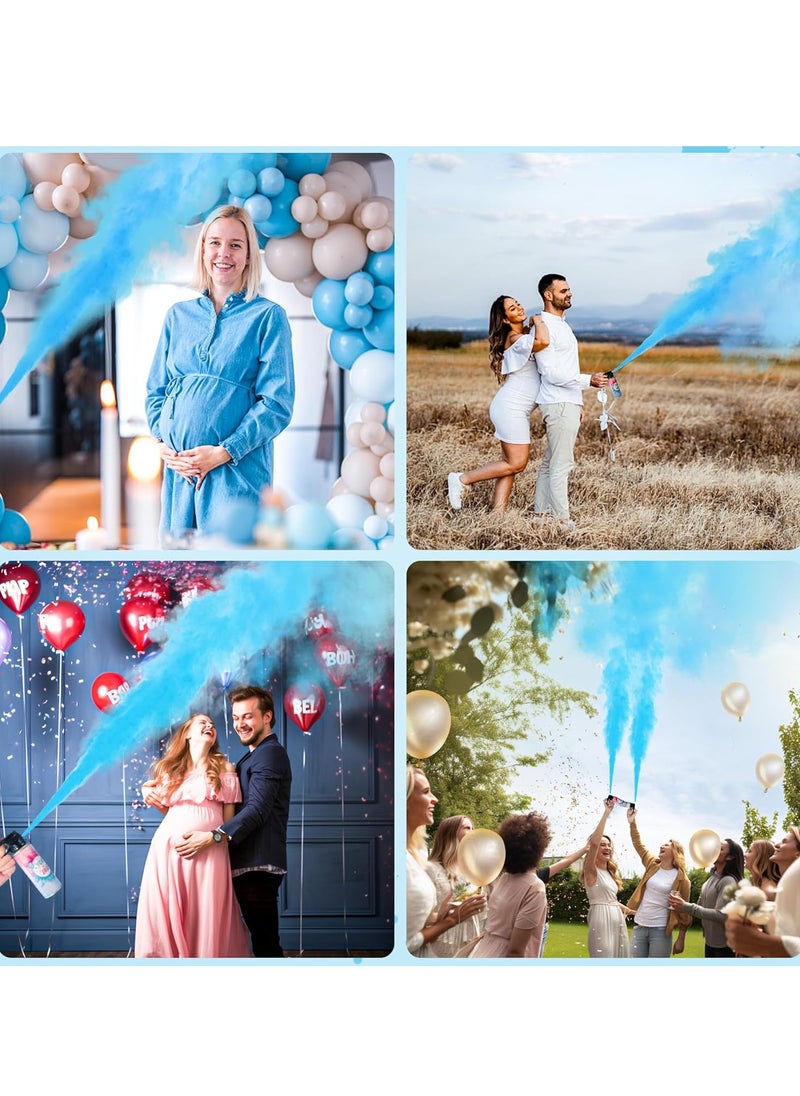 Generic - Fire extinguisher shaped powder spray reveals the baby's gender for a baby shower in blue - Image 1