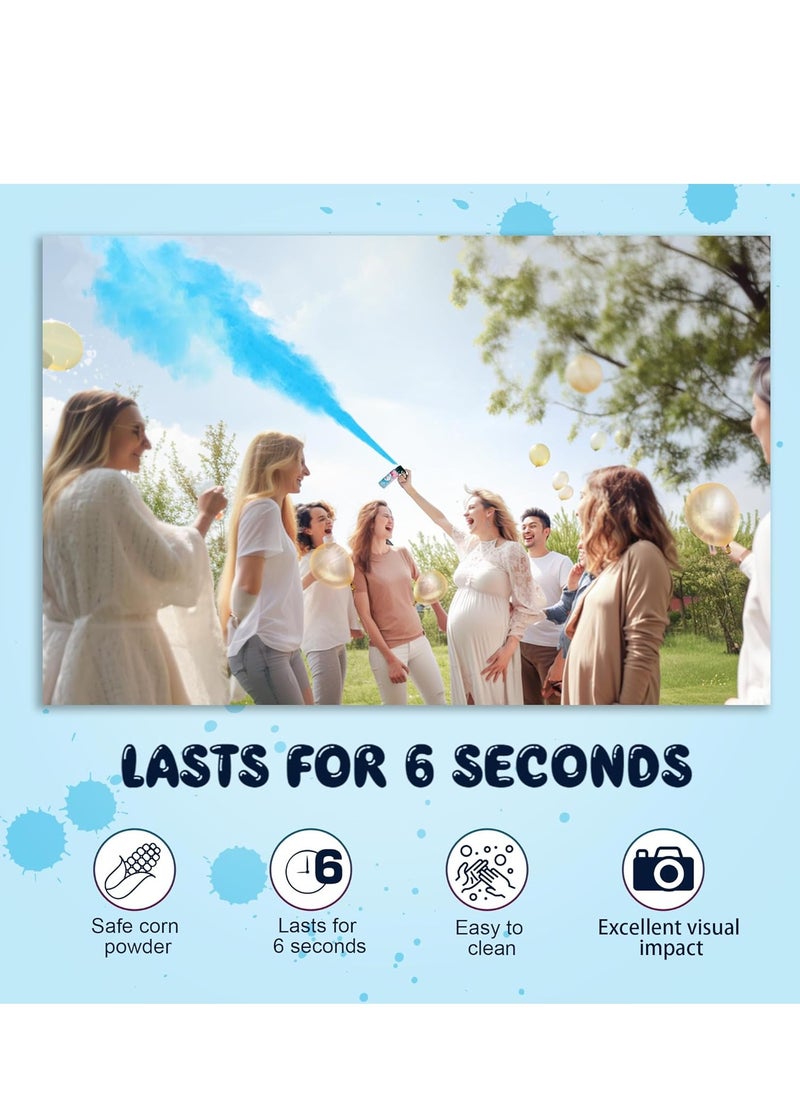 Generic - Fire extinguisher shaped powder spray reveals the baby's gender for a baby shower in blue - Image 1