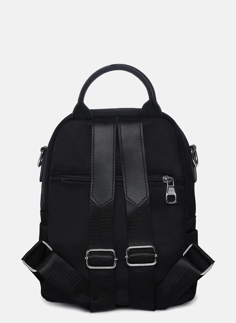 Haute Sauce  On-The-Go Glamour Black Backpack for Women | Best Price UAE