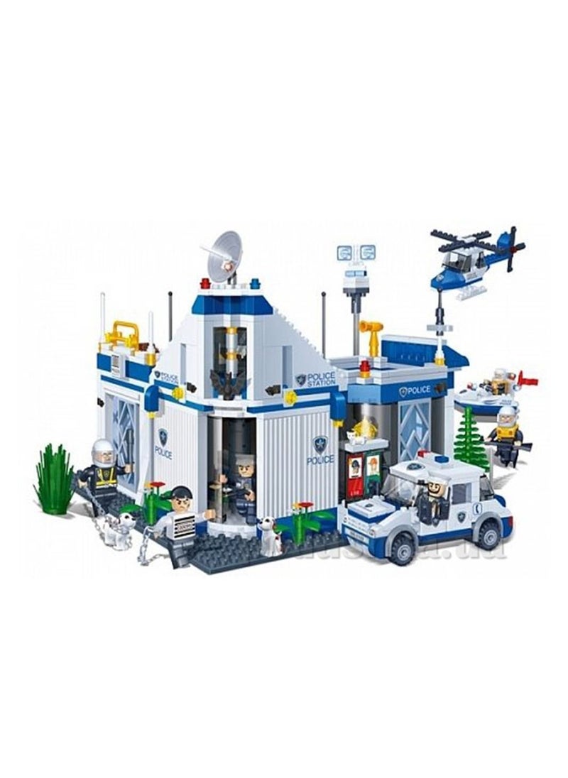 BanBao Banbao – Police Station 718 Pieces – 8341  - Image 2