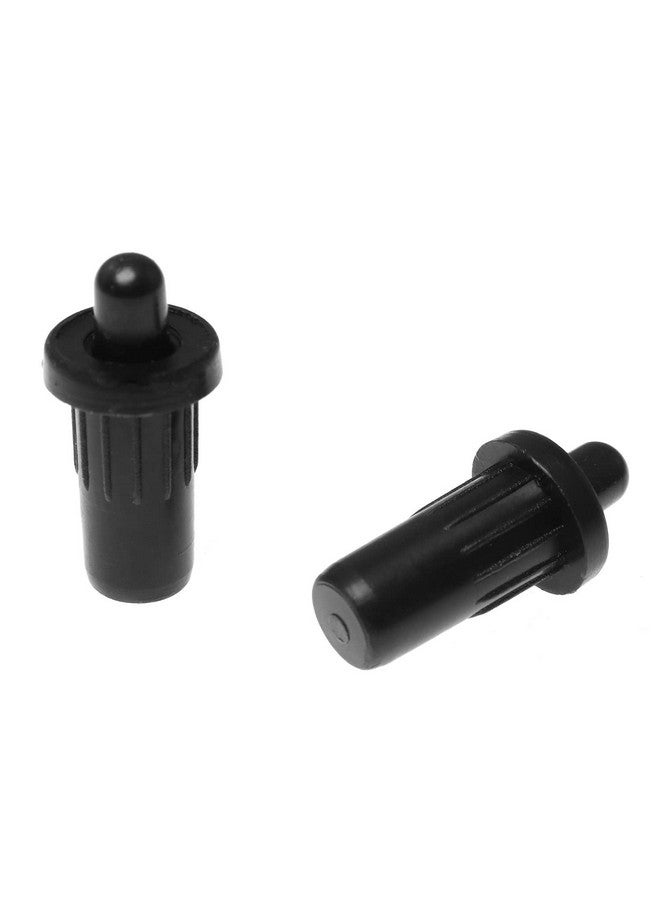 ماكسمورال دبابيس إصلاح باب الخزانة من Maxmoral، 20 قطعة، دبابيس بديلة لمصراع بلاستيكي محمل بنابض، دبابيس زنبركية للباب، 25 مم × 7.5 مم، أسود - Image 1