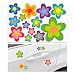 KVAEY Flowers Car Stickers Set Self Adhesive Daisy Flower Label Stickers for Car Body Mirror Window Waterproof Hippie Stickers for Car Scooter Laptop Decoration Car Accessories Style F - Image 2