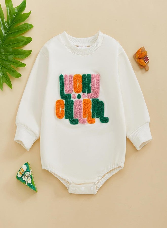 Thorn Tree Irish Baby Clothes Clover Printed Sweatshirt Warmly Spring Infant Girl Boys St. Patrick's Day Sweater (US, Age, 9 Months, 12 Months, Lucky Set) - Image 2
