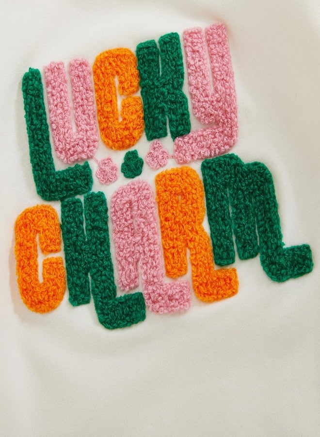 Thorn Tree Irish Baby Clothes Clover Printed Sweatshirt Warmly Spring Infant Girl Boys St. Patrick's Day Sweater (US, Age, 9 Months, 12 Months, Lucky Set) - Image 4