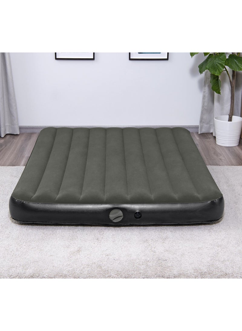 Bestway مرتبة هوائية Bestway Tritech كوين مع مضخة قابلة لإعادة الشحن مدمجة 203x152x25 سم | سرير هوائي | مرتبة قابلة للنفخ | سرير هوائي للتخييم الداخلي والخارجي - Image 3