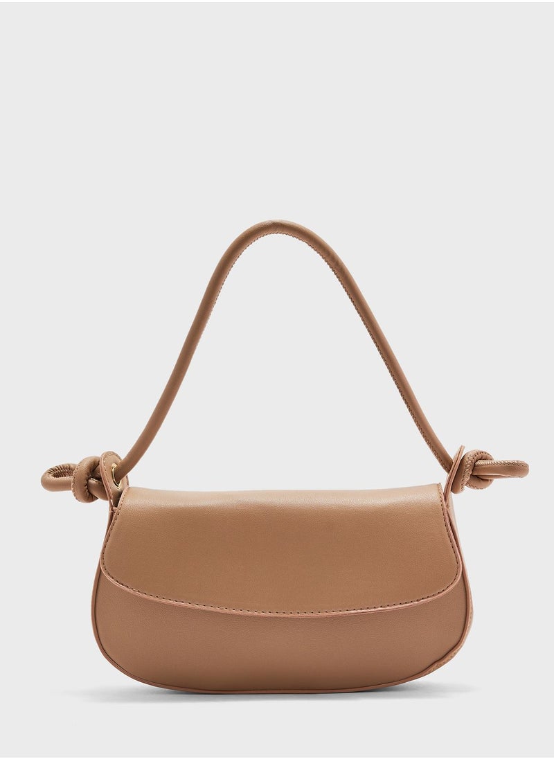 ELLA - Minimalist Flap Saddle Bag - Image 1
