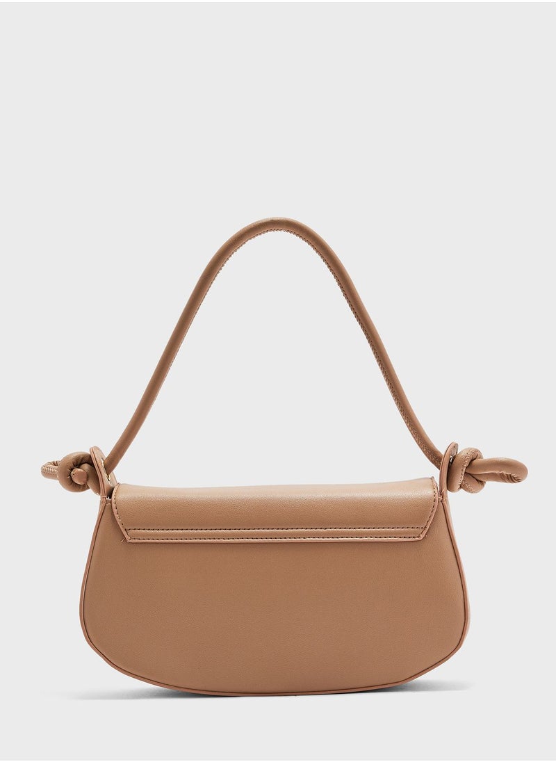 ELLA - Minimalist Flap Saddle Bag - Image 1