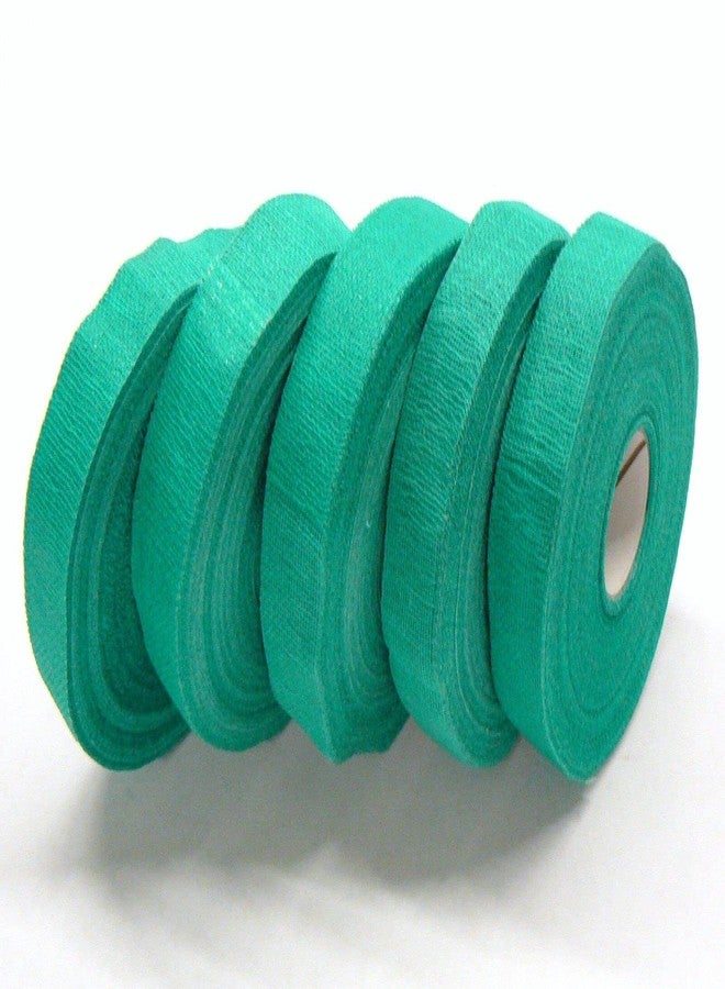 JTS Safety Tape Finger Wrap Adhesive Tape 5 Rolls 3/4” Wide Green Self Adhering Tape Pack of 5 - Image 3