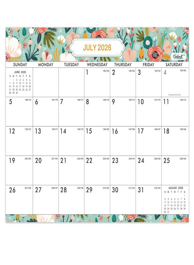 Coboll 2026-2027 Magnetic Calendar - 2026-2027 Calendar from Jul.2026 - Dec.2027, Magnetic Calendars for Fridge, 8" × 10", Tear-off Pad, Perfect Magnetic Calendars for Refrigerator - Image 1