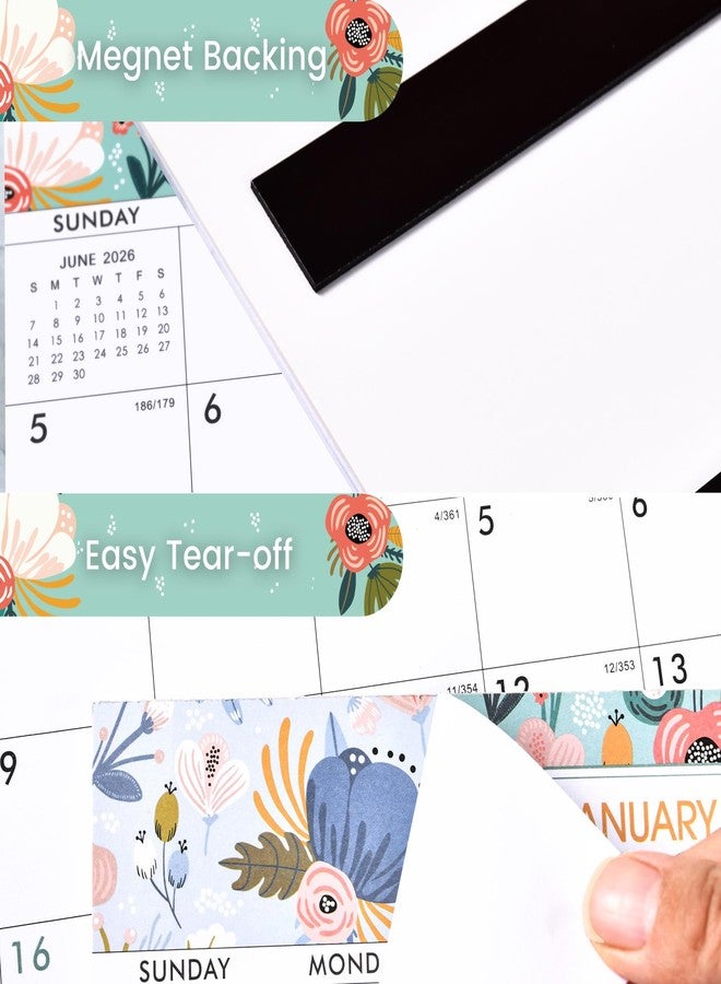 Coboll 2026-2027 Magnetic Calendar - 2026-2027 Calendar from Jul.2026 - Dec.2027, Magnetic Calendars for Fridge, 8" × 10", Tear-off Pad, Perfect Magnetic Calendars for Refrigerator - Image 3
