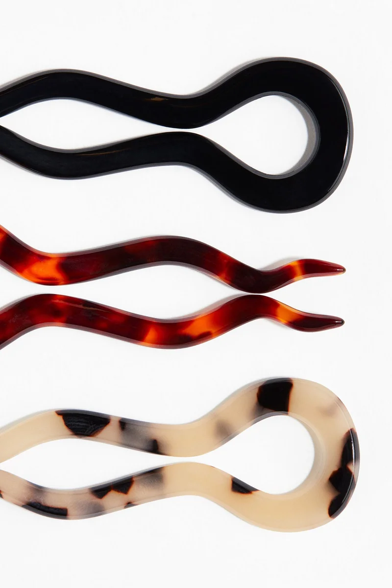 H&M 3-pack hair sticks