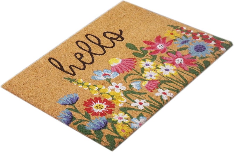 Orchid حصيرة باب مطبوعة مرحباً بأوركيد 45X75 سم - Image 2