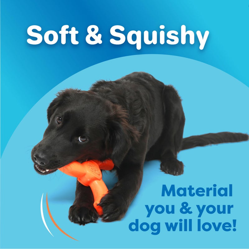 Hartz DuraPlay Bacon Scented Dog Toys, Medium/Large ( Colors may vary ) All Breed Sizes - Image 2