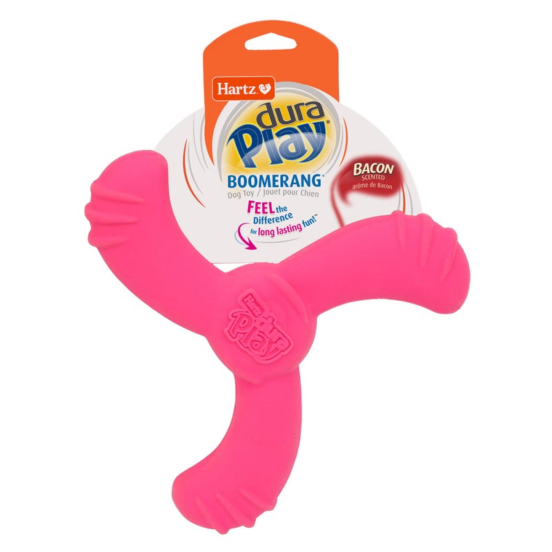 Hartz DuraPlay Bacon Scented Dog Toys, Medium/Large ( Colors may vary ) All Breed Sizes - Image 1