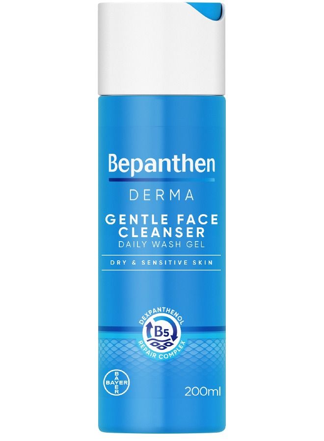 Bepanthen® DERMA Gentle Face Cleanser, 200ml Bottle - Image 1