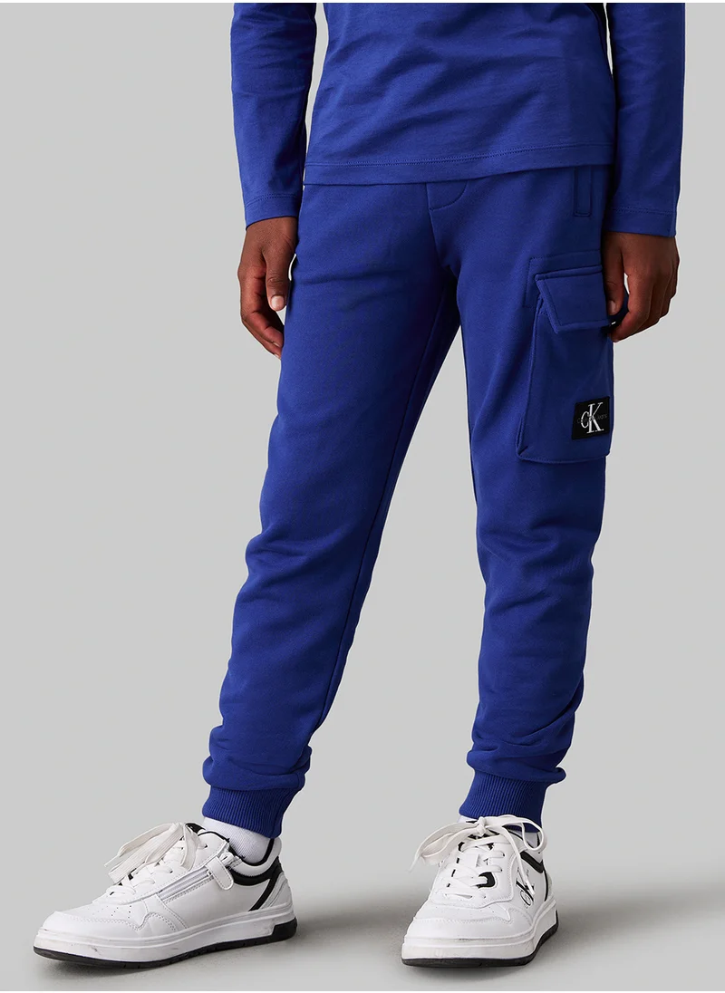 Calvin Klein Jeans BADGE RELAXED SWEATPANTS