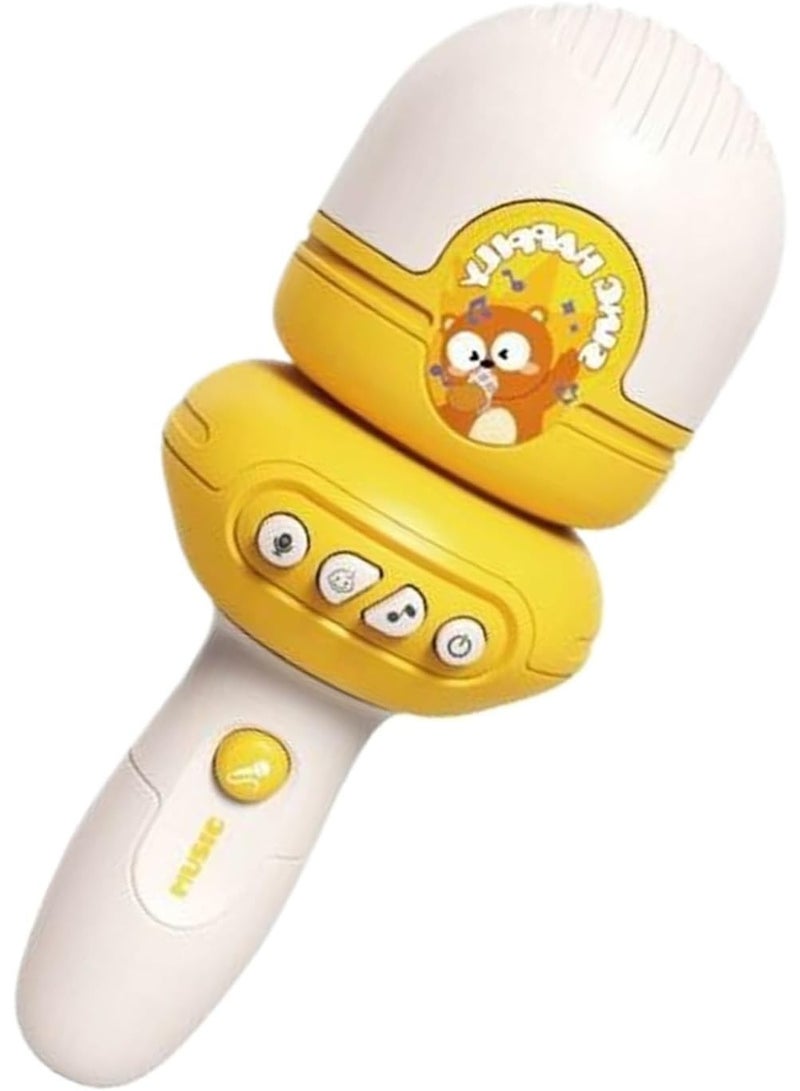 Professional voice-changing microphone with built-in voice and music recording. Multi-effect karaoke microphone. High-quality vocal recording device – ideal for parties and gatherings. - Image 1