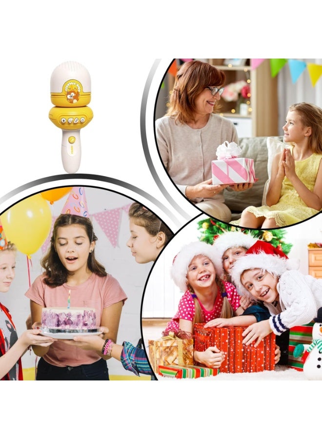 Professional voice-changing microphone with built-in voice and music recording. Multi-effect karaoke microphone. High-quality vocal recording device – ideal for parties and gatherings. - Image 2