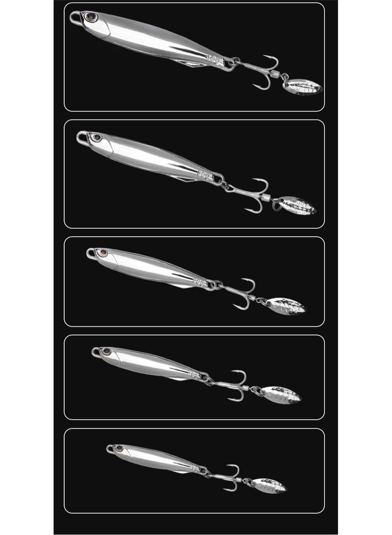 Generic Metal Bionic Spinning Lure  - Image 1