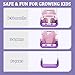 JWPEHOE Toddler Swing with Soft Cushion Foldable Indoor Outdoor Baby Swing Easy to Install Store for Backyard Play Pink - Image 4