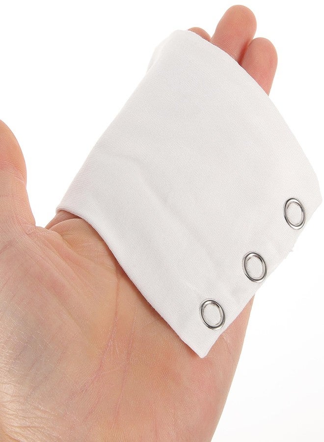 DEARMAMY Bodysuit Extenders:Rectangular white double layer for Romper Crotch Extenter - Image 3