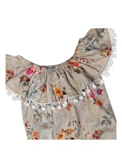 BabyShoora Baby Girls Playsuit Blouse  - Image 2