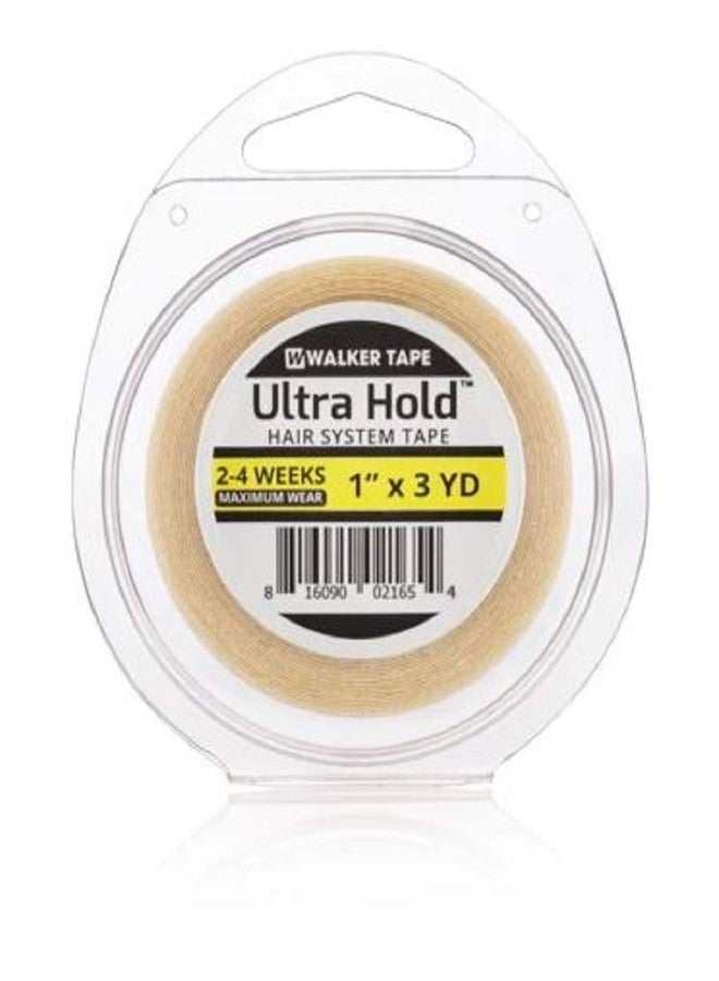 Glorious Hub Walker Ultra Hold Hair Patch Tape | Maximum Strength Wig Adhesive Roll | Invisible, Waterproof & Residue-Free Toupee Tape