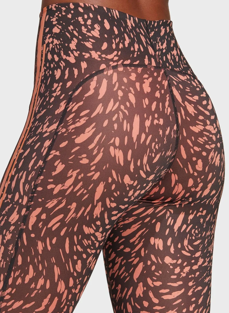 adidas By Stella McCartney TruePace Printed Tights