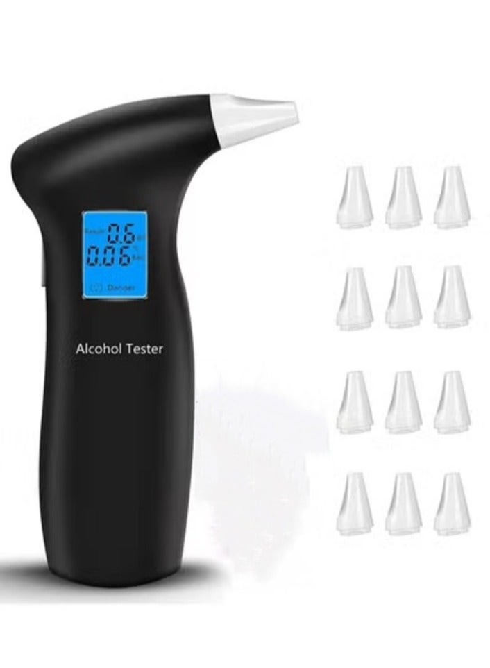 Breath Tester, Portable Digital Breathalyzer with LCD Screen - Image 2