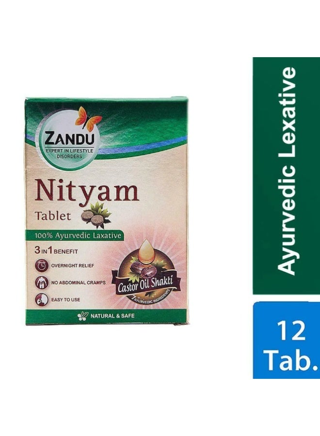 Zandu Nityam 12 Tablets - Image 1