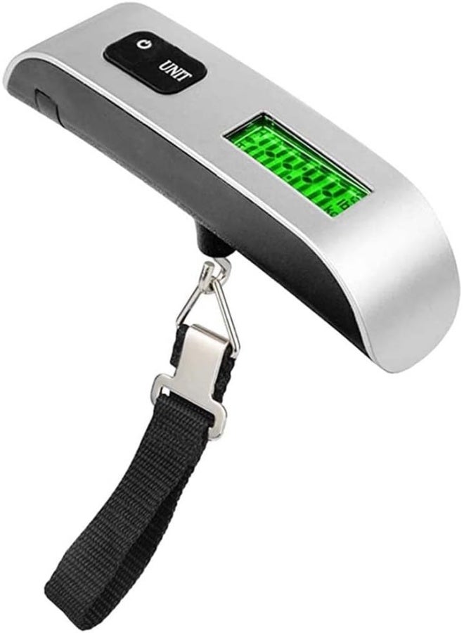 ECVV Luggage Scale - Digital Luggage Scale with LCD Display Travel with Ease Portable Handheld for Accurate Weighing up to 50kg/110lb - Image 1