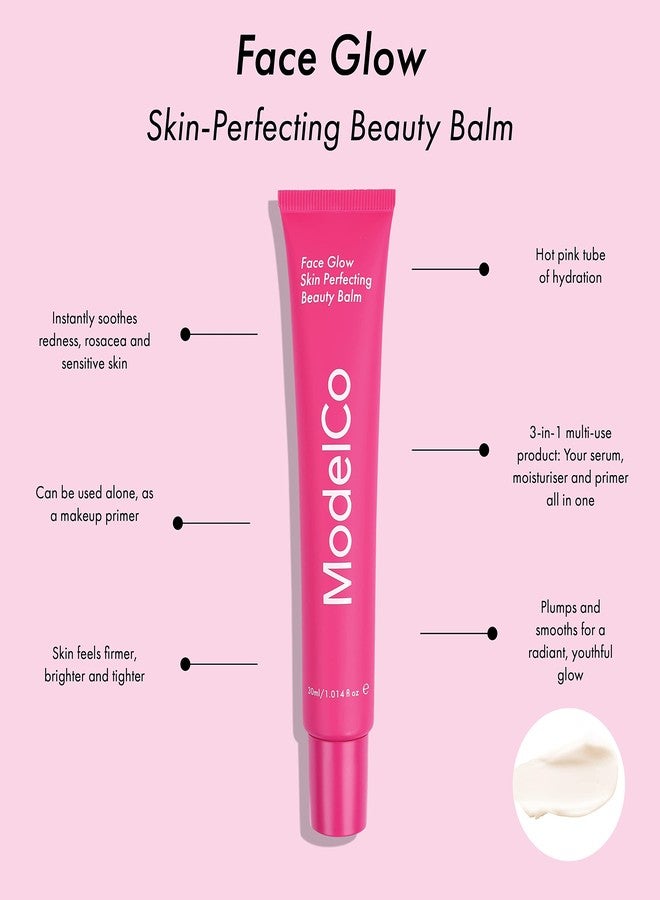 MODELCO Face Glow - Skin-Perfecting Beauty Balm - Intensely Moisturizes - Revives Tired And Dry Skin In A Flash - Acts As A Serum, Primer And Moisturizer All-In-One - Soothes And Nourishes - 1.01 Oz - Image 2