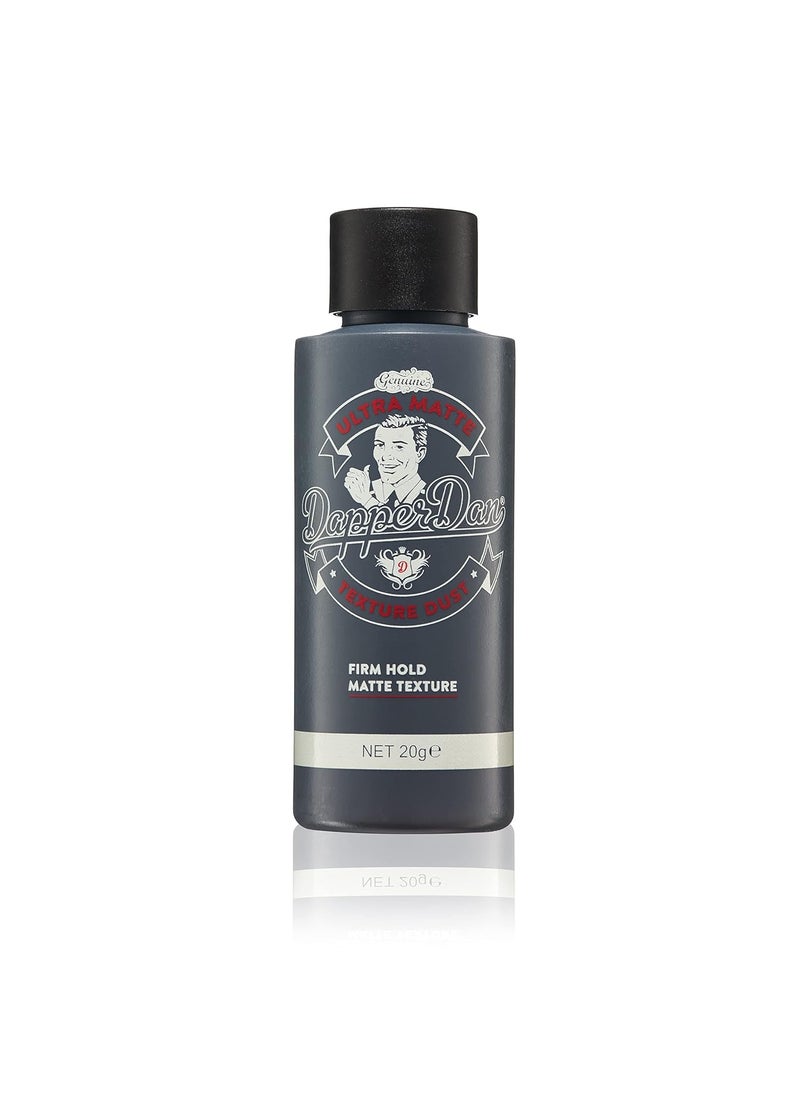 Dapper Dan - Dapper Dan Ultra Matte Hair Powder  Easy Application Light Flexible Hold with Natural Finish Citrus Cologne Scent 20g - Image 1