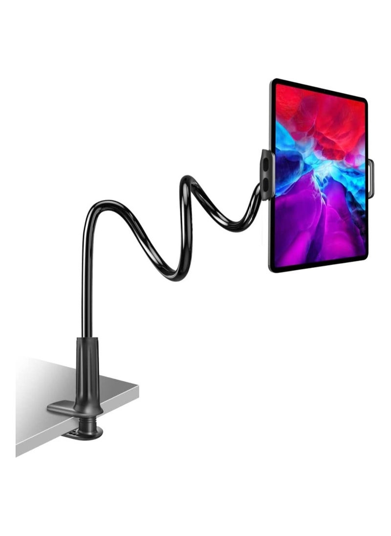 ELTRAZONE Universal Tablet Mount Holder 360 Flexible Lazy Arm Holder Clamp Mount Bracket Bed for 4"-10.6" iPad Air Pro mini, Samsung, Huawei Tab  - Image 1