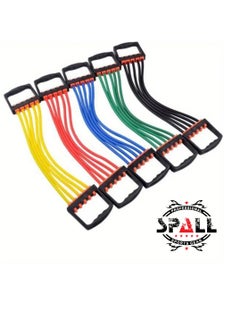 Spall Chest Expander For Chest, Arm Legs Shoulder Back Muscles Training, Chest Exerciser For Men With 5 Springs, Pulling Chest Expander, Push Ups Full Body Home Gym Workout Band  - Image 1