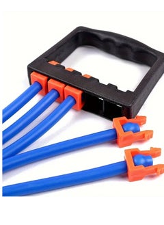 Spall Chest Expander For Chest, Arm Legs Shoulder Back Muscles Training, Chest Exerciser For Men With 5 Springs, Pulling Chest Expander, Push Ups Full Body Home Gym Workout Band  - Image 5