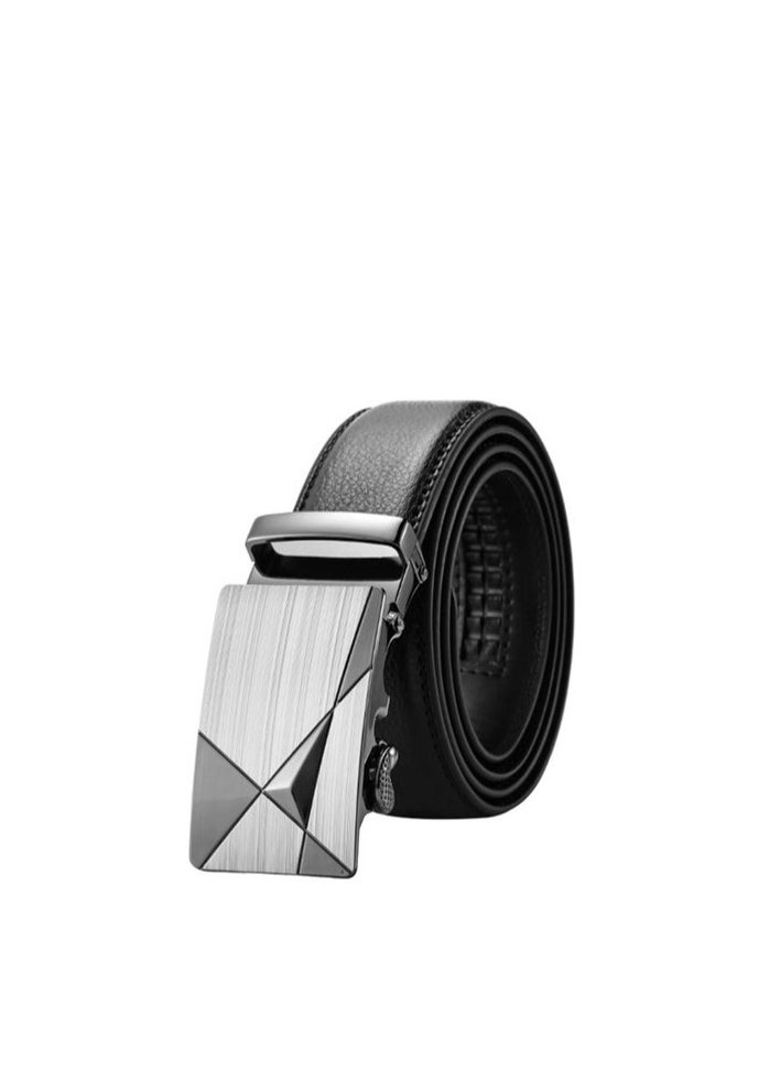Loquat - Automatic Buckle Belt Black - Image 1