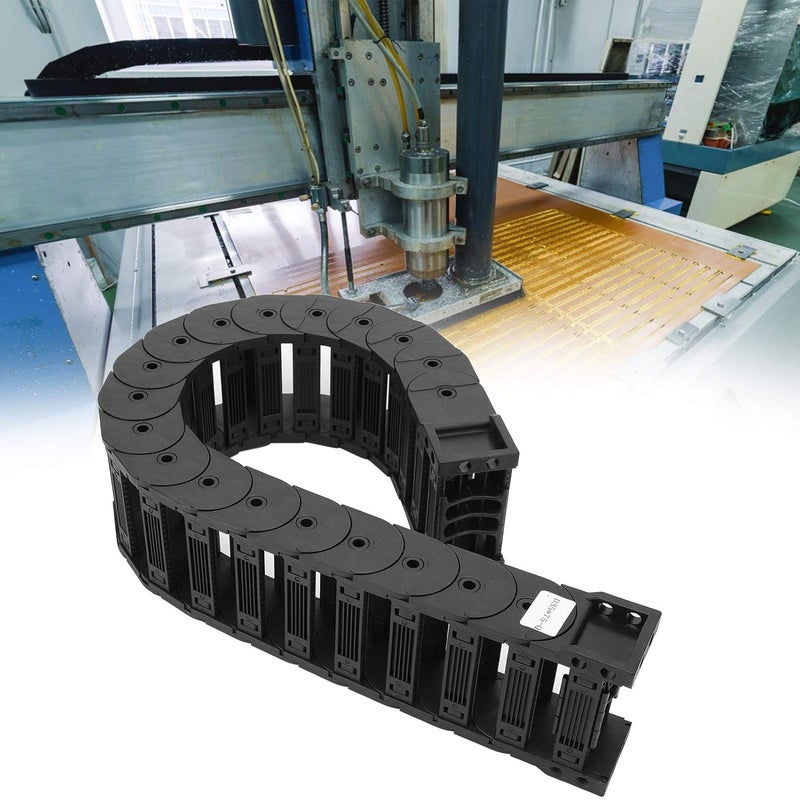 Full Enclosed Low Noise Cable Drag Chain D35x60 1m Length for 3D Printer CNC Router Mill - Image 3