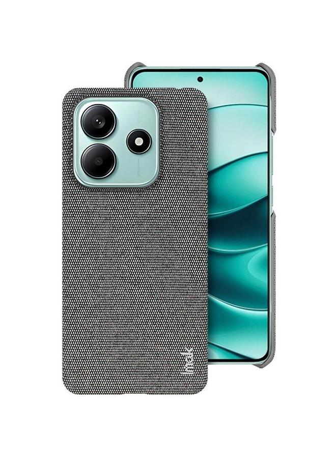 Case For Redmi Note 14 5G Global Ruiyi Series Cloth Texture PU + PC Phone Case