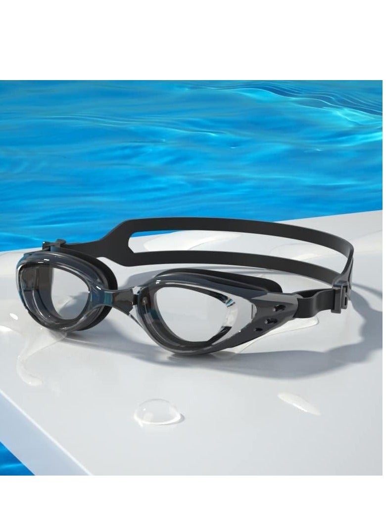 KASTWAVE Swimming Goggles, Swimming Goggles for Men Women, Anti-Fog UV Protection Anti Slip Adult Swim Goggles No Leak Swimming Glasses - Image 1