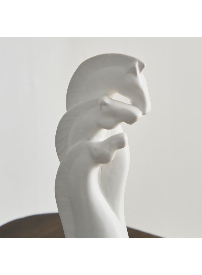 Home Box Blyth Ceramic 3 Head Horse 9.3 x 7 x 28.8 cm  - Image 3