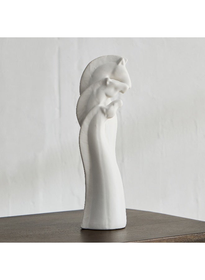 Home Box Blyth Ceramic 3 Head Horse 9.3 x 7 x 28.8 cm - Image 2