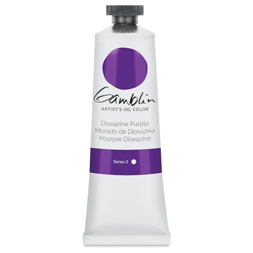 Gamblin Artist's Oil Colors dioxazine Purple 37 ml - Image 1