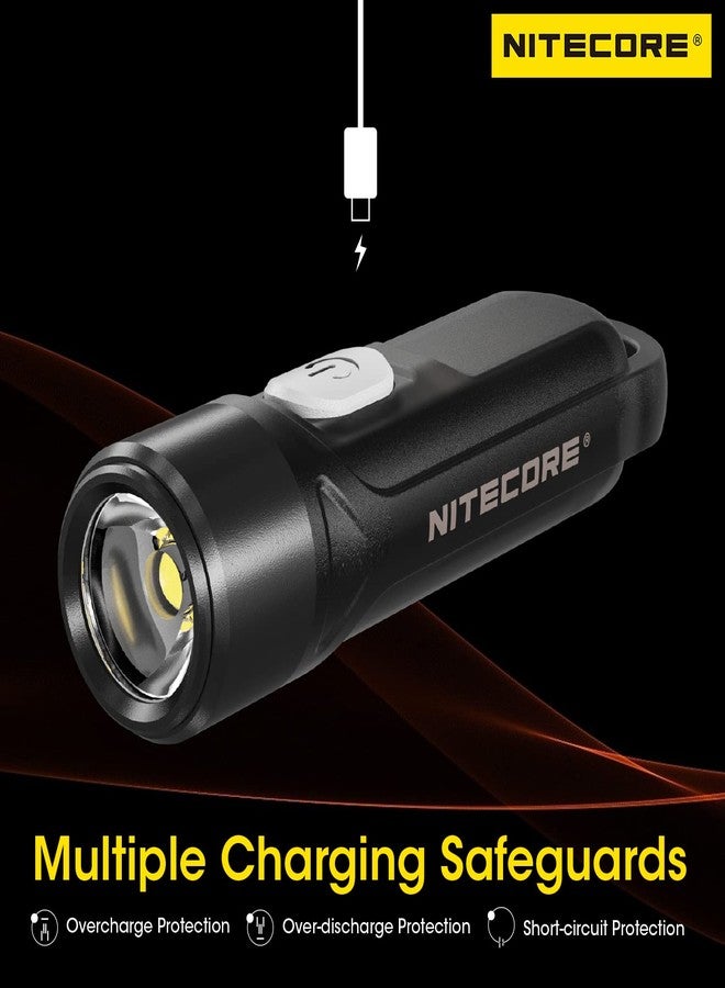 NITECORE Tiki LE 300 Lumen Rechargeable EDC Keychain Flashlight with NITECORE Tag - Image 4